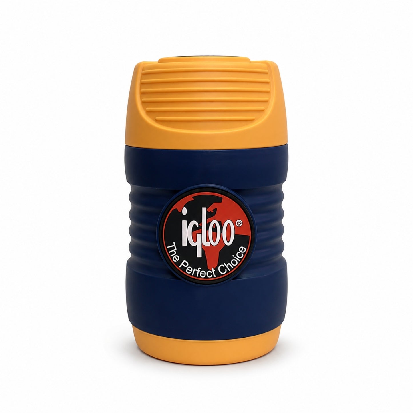 Cam Yemek Termosu - Isı Yalıtımlı - Igloo - 600 ml - Sarı/Lacivert - 200385
