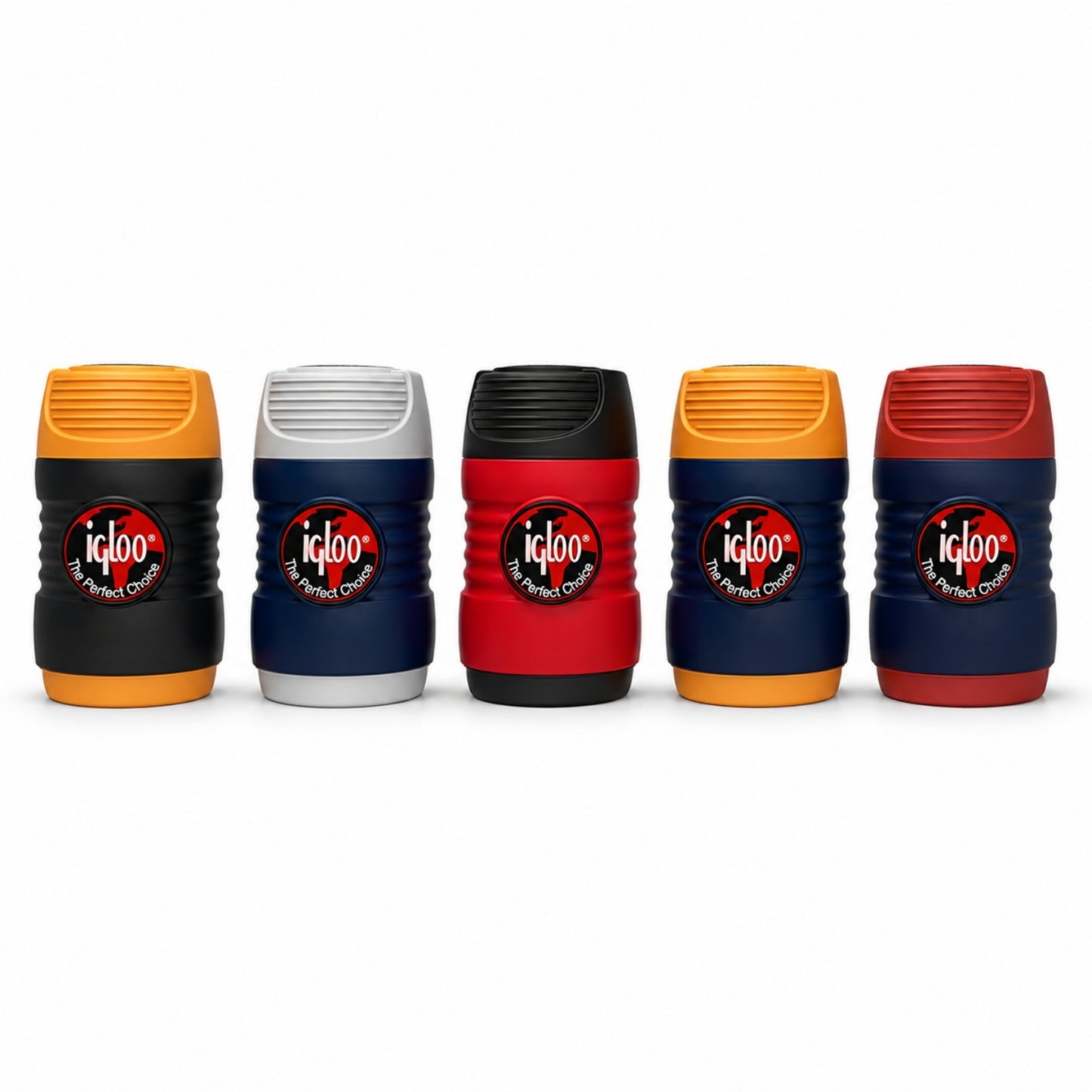 Cam Yemek Termosu - Isı Yalıtımlı - Igloo - 600 ml - Sarı/Siyah - 200385