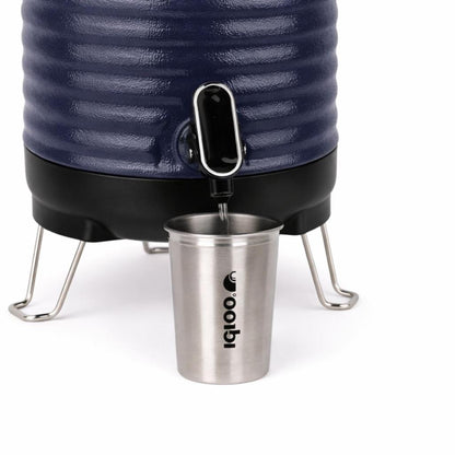 Çelik Family Termos - Igloo - Barrel - 5 lt - Lacivert - 205865