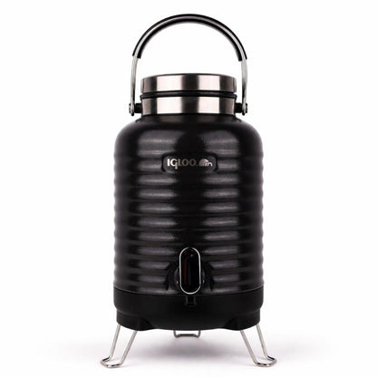 Çelik Family Termos - Igloo - Barrel - 5 lt - Siyah - 205865