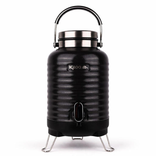 Çelik Family Termos - Igloo - Barrel - 5 lt - Siyah - 205865