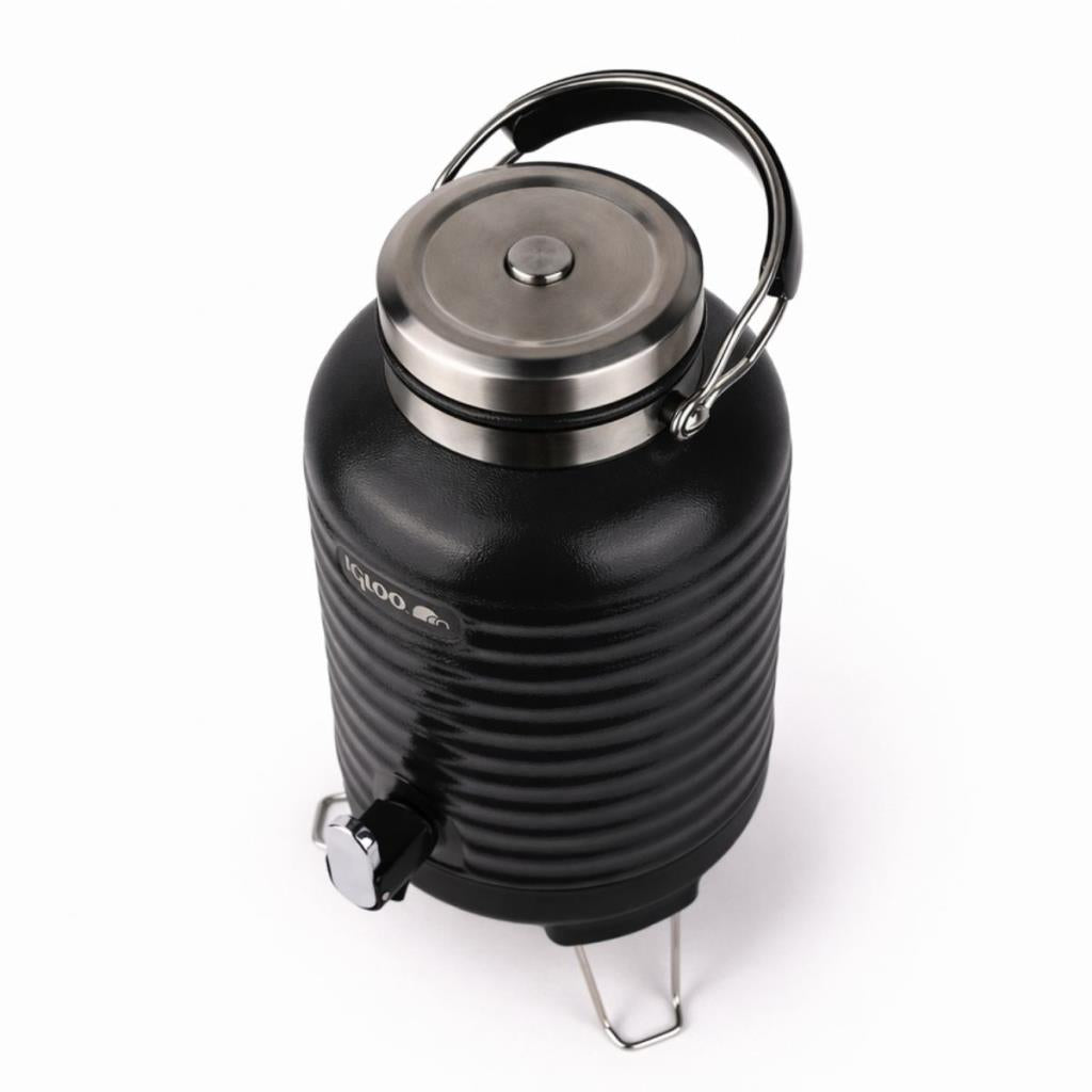 Çelik Family Termos - Igloo - Barrel - 5 lt - Siyah - 205865