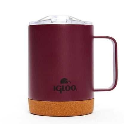 Çelik Mug Termos - Igloo - Cork - 350ml - Bordo - 205696