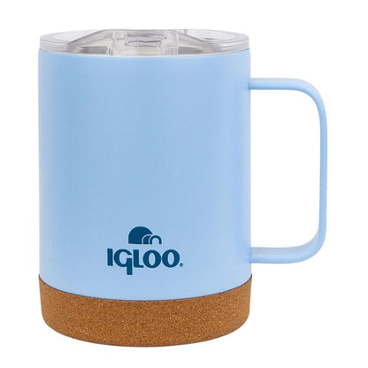 Çelik Mug Termos - Igloo - Cork - 350ml - Buzul Mavi - 205696