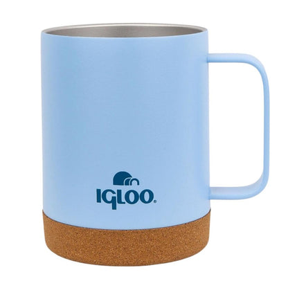 Çelik Mug Termos - Igloo - Cork - 350ml - Buzul Mavi - 205696
