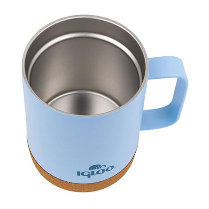 Çelik Mug Termos - Igloo - Cork - 350ml - Buzul Mavi - 205696