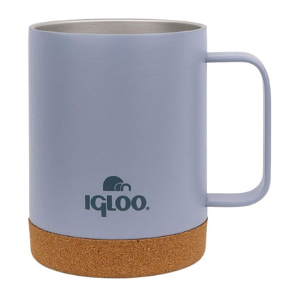 Çelik Mug Termos - Igloo - Cork - 350ml - Duman Mavi - 205696