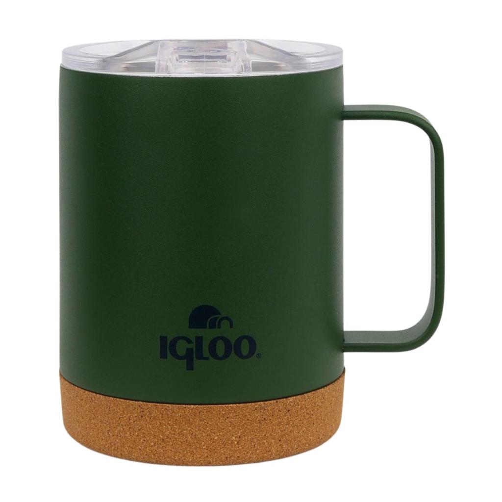 Çelik Mug Termos - Igloo - Cork - 350ml - Haki - 205696