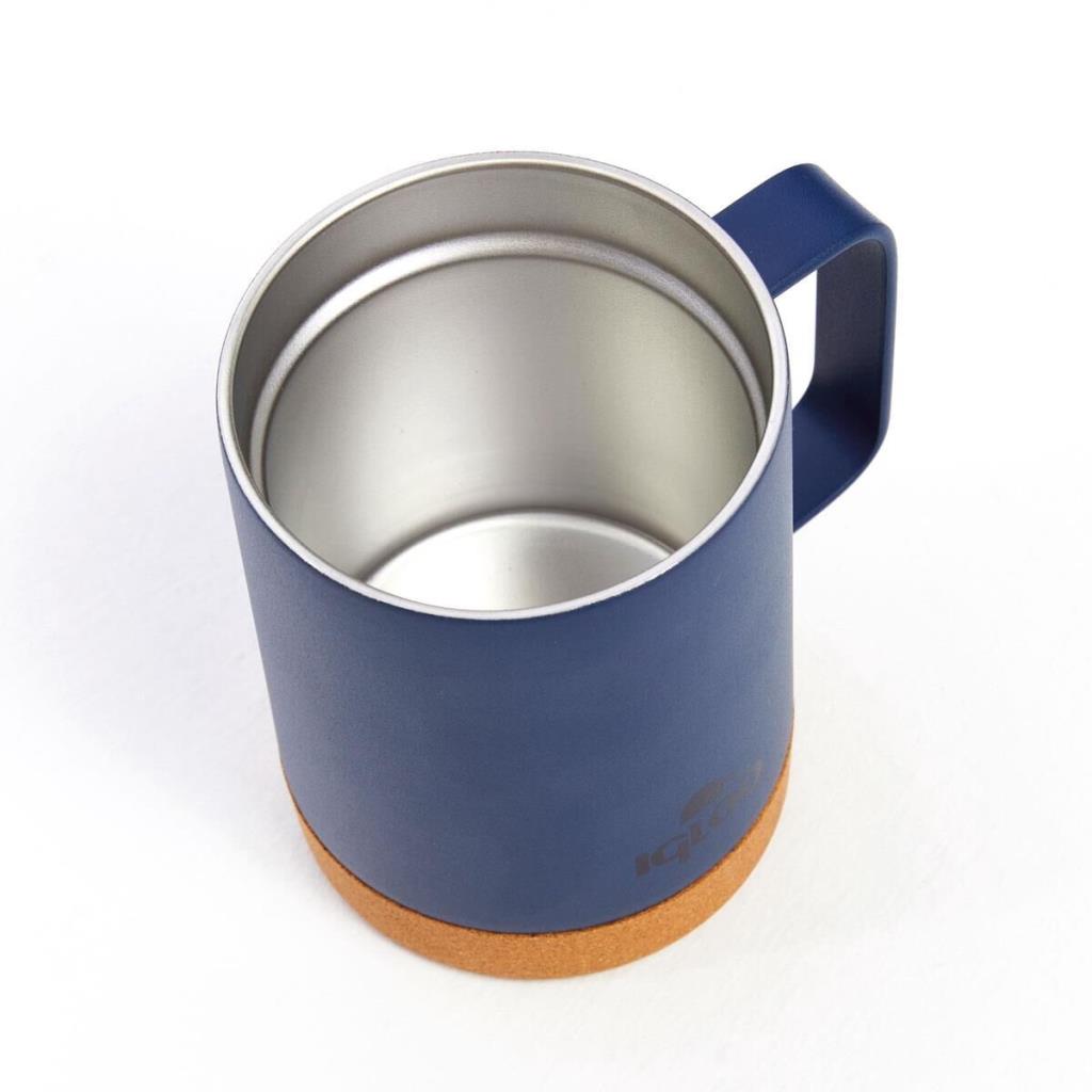 Çelik Mug Termos - Igloo - Cork - 350ml - Lacivert - 205696