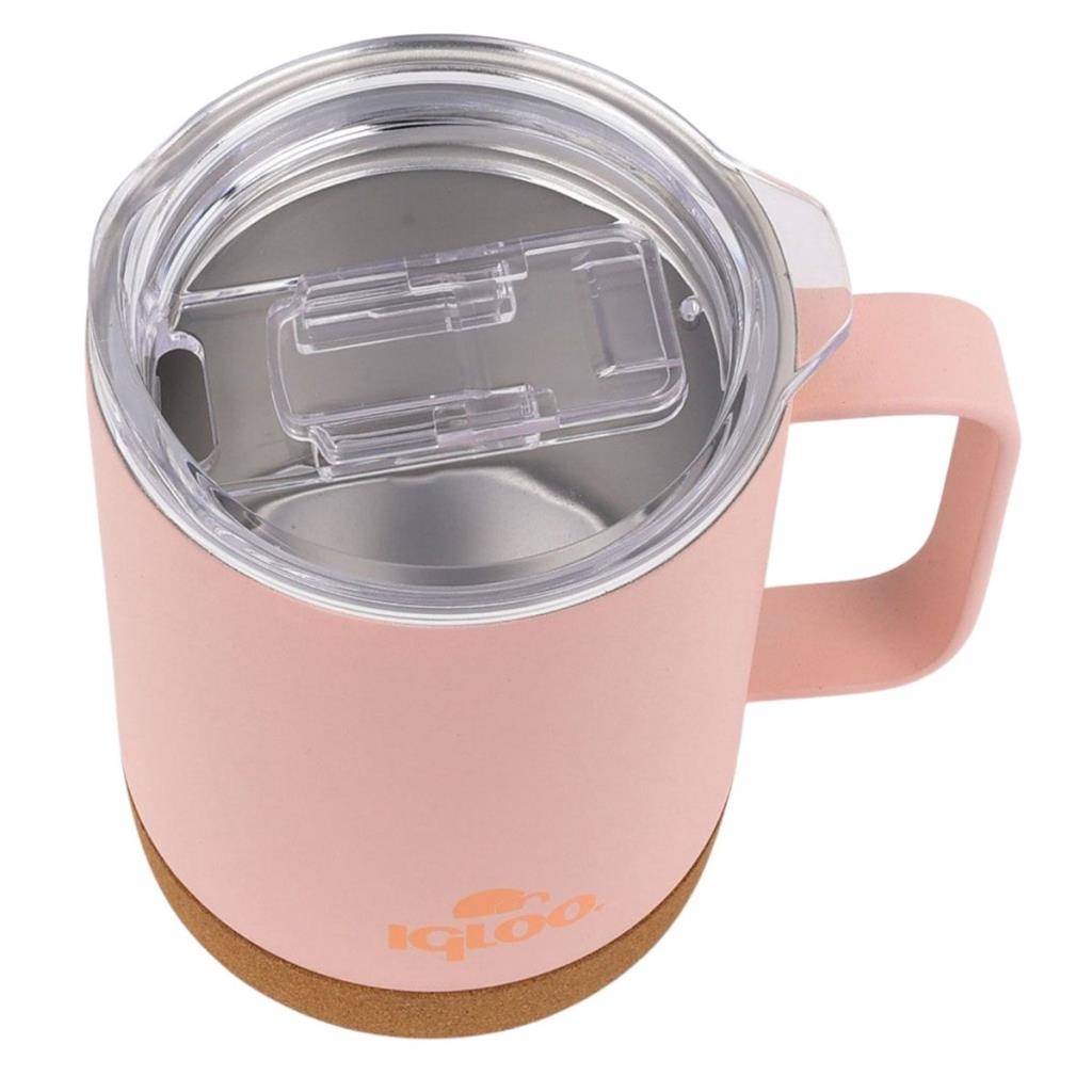 Çelik Mug Termos - Igloo - Cork - 350ml - Somon - 205696