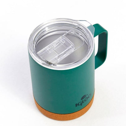 Çelik Mug Termos - Igloo - Cork - 350ml - Yeşil - 205696