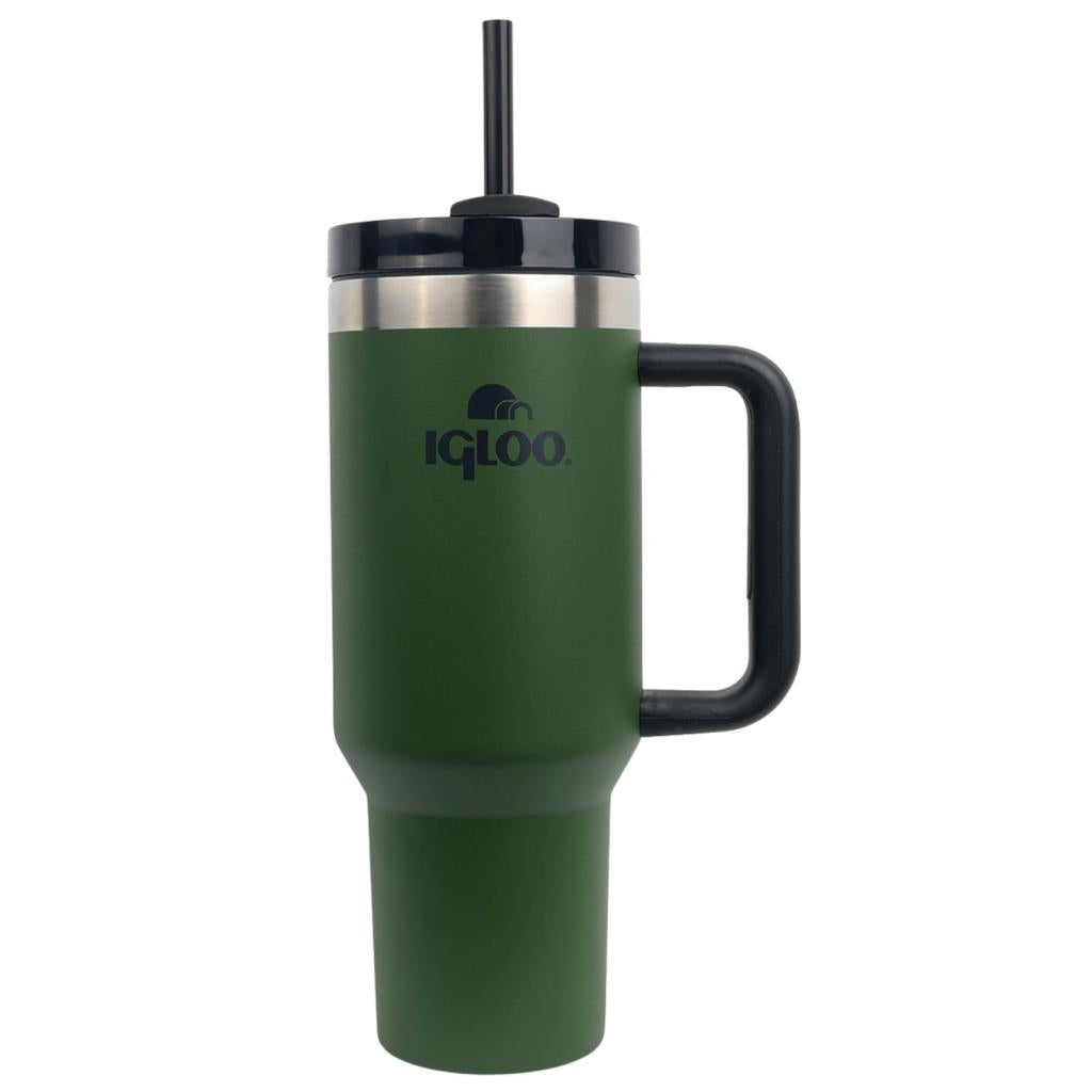 Çelik Mug Termos - Igloo - Stadler - 1.2 lt - Haki/Siyah - 205787