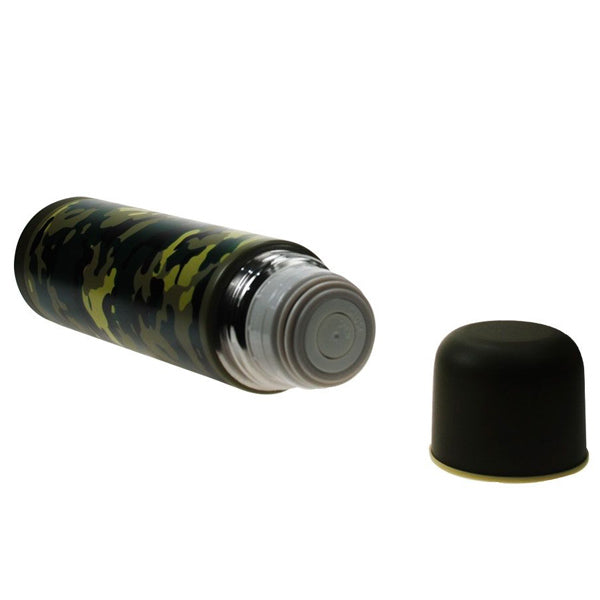 Çelik Termos - 0,50 LT - Çift Kat Çelik - Kamuflaj - Penguen (PNG-1050AS)