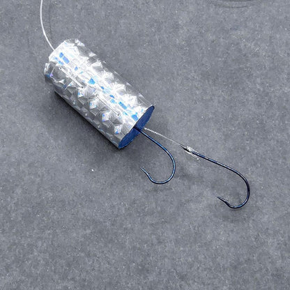 Çinekop Hazır Takım - Fishack - 2 İğneli - Fırdöndülü - Parlak Mantarlı - 1 Adet