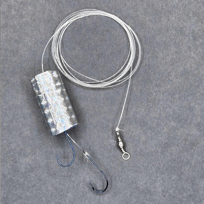 Çinekop Hazır Takım - Fishack - İki İğneli - Fırdöndülü - Parlak Mantarlı