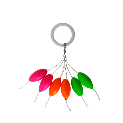 Crystal Renkli Şamandıra Stopper No:2 (6'lı)