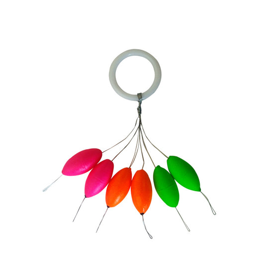 Crystal Renkli Şamandıra Stopper No:3 (6'lı)