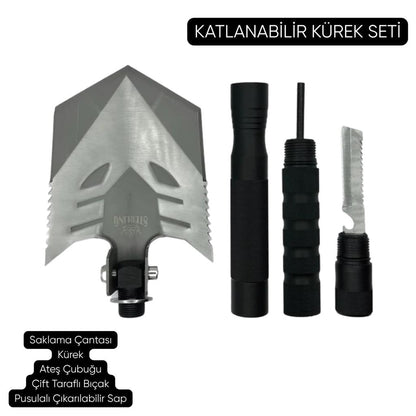 Dağcılar ve Kampçılar İçin 4’lü Outdoor Macera Seti