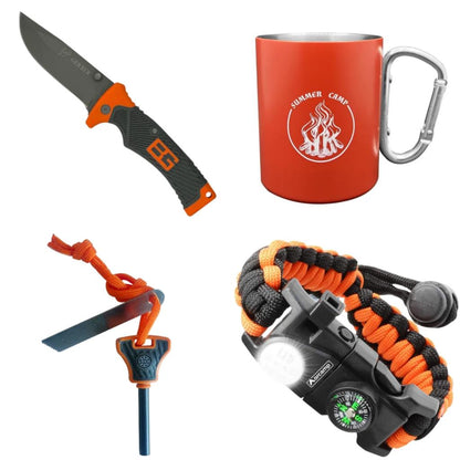 Doğaseverlere Özel 4’lü Kampçı Hayatta Kalma Seti