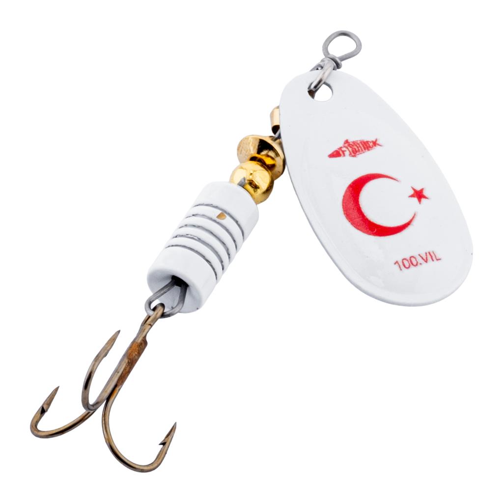 Döner Kaşık - Fishack GlideX - 100.Yıl - 7g - No:3 - Alabalık/Turna/Levrek Olta Kaşığı