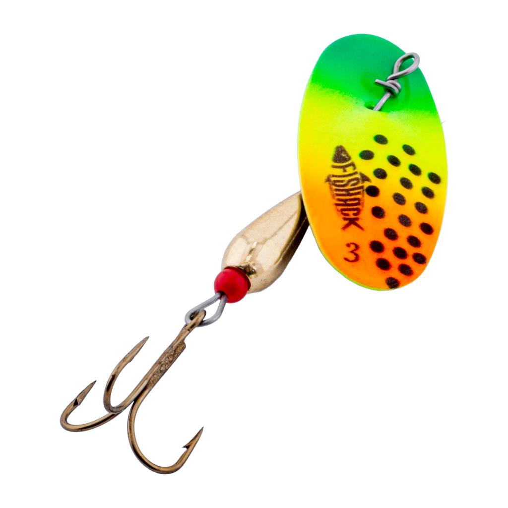 Döner Kaşık - Fishack GlideX - Gökkuşağı XD - 5g - No:3 - Alabalık/Turna/Levrek Olta Kaşığı