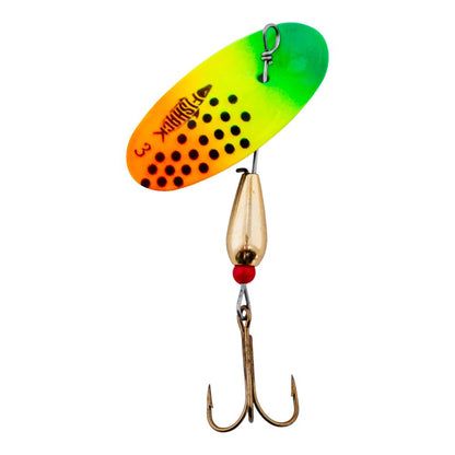 Döner Kaşık - Fishack GlideX - Gökkuşağı XD - 5g - No:3 - Alabalık/Turna/Levrek Olta Kaşığı