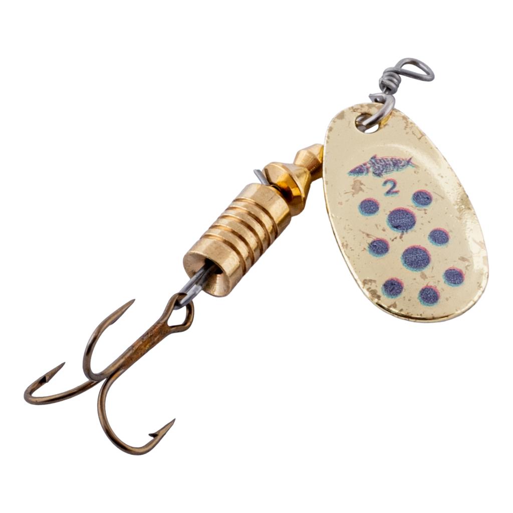 Döner Kaşık - Fishack GlideX - Golden Blue - 5g - No:2 - Alabalık/Turna/Levrek Olta Kaşığı