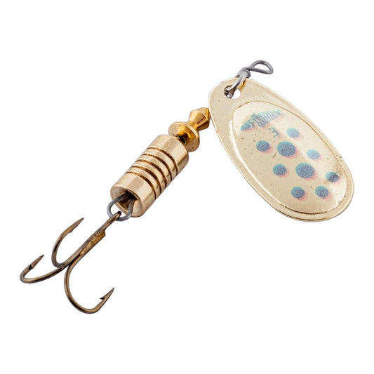 Döner Kaşık - Fishack GlideX - Golden Blue - 7g - No:3 - Alabalık/Turna/Levrek Olta Kaşığı