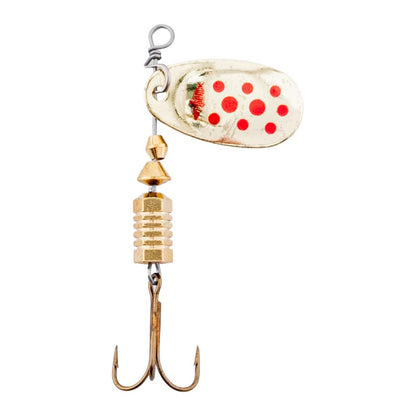 Döner Kaşık - Fishack GlideX - Golden Red - 5g - No:2 - Alabalık/Turna/Levrek Olta Kaşığı