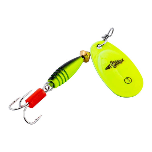 Döner Kaşık - Fishack GlideX - Limon - 7g - No:3 - Alabalık/Turna/Levrek Olta Kaşığı