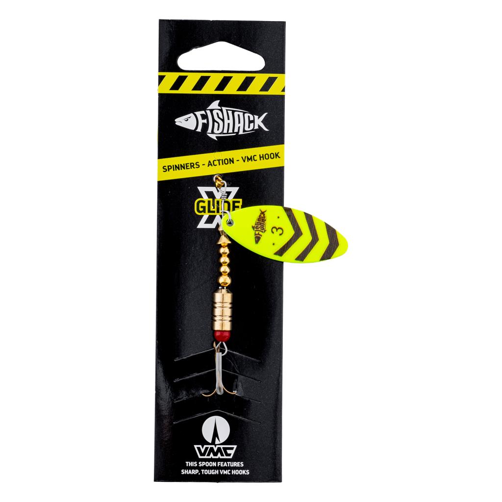 Döner Kaşık - Fishack GlideX - Neon Flash - 7g - No:3 - Alabalık/Turna/Levrek Olta Kaşığı