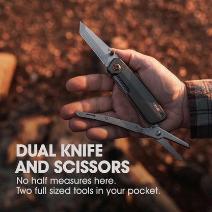 Dual Cutter Katlanır Çakı - Makas - True Utility - 0002-G