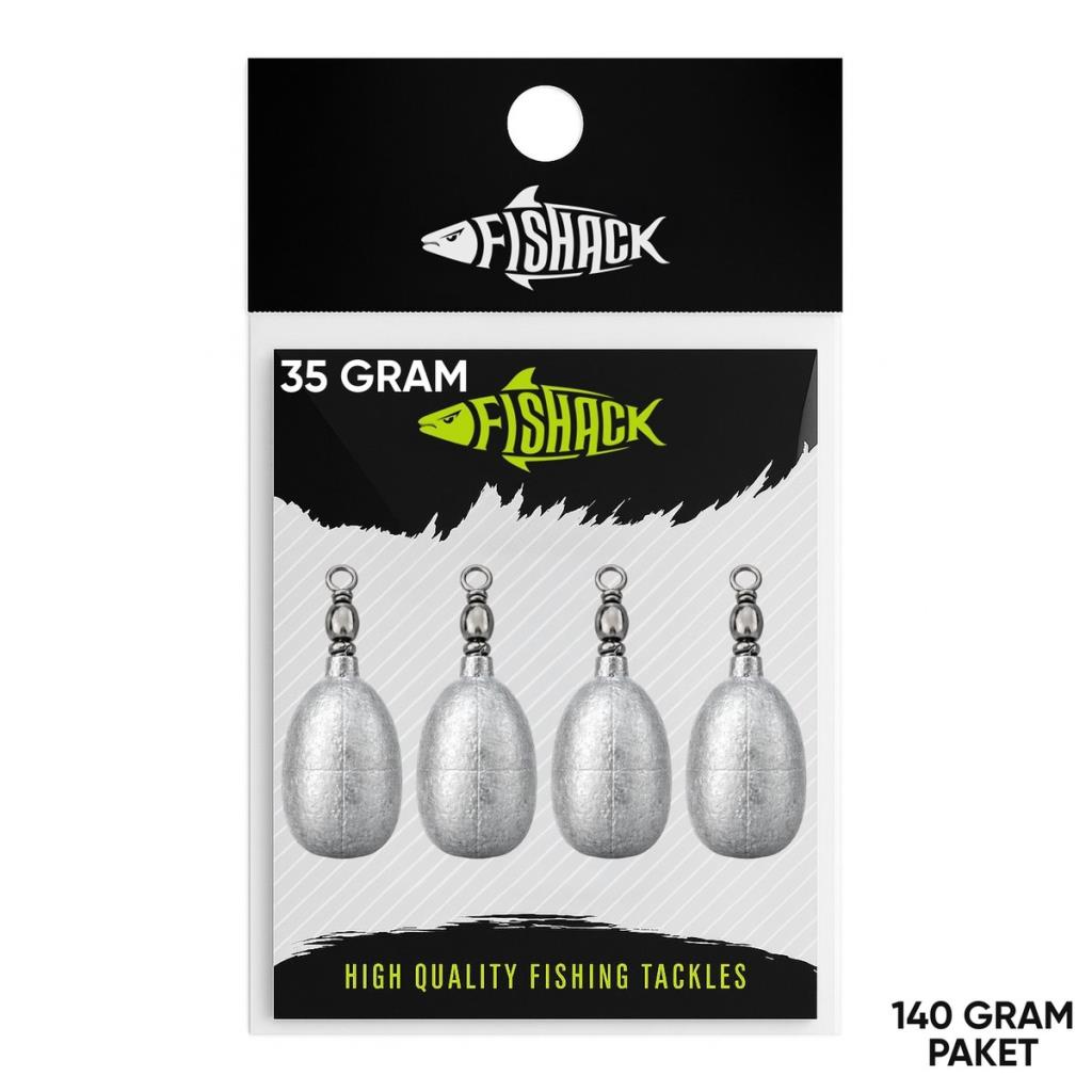 Fishack Fırdöndülü Kurşun 35gr (140gr)