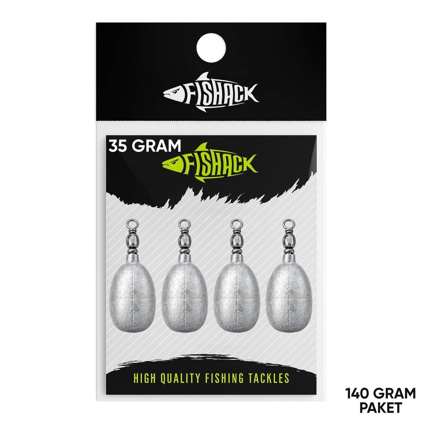 Fishack Fırdöndülü Kurşun 35gr (140gr)