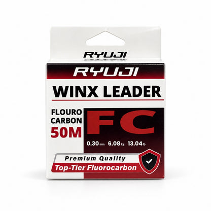 Fluorocarbon Lider Misina - Ryuji Winx Leader - 50 mt - 0,30mm