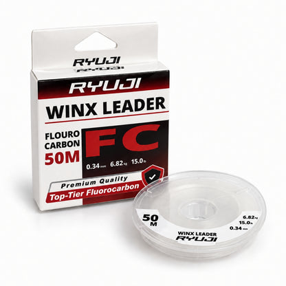 Fluorocarbon Lider Misina - Ryuji Winx Leader - 50 mt - 0,34mm