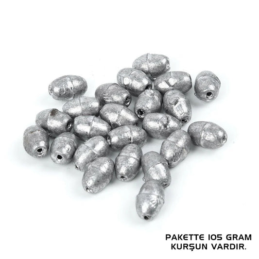 Gezer Olta Kurşunu - Kıstırma (Zeytin) Kurşun - 50 Gram - 1KG
