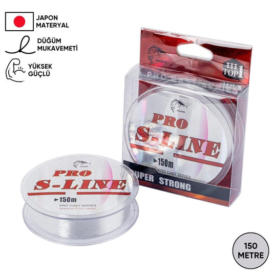 Hayalet Olta Misinası - Japon Materyal - 150 Metre - Pro S-Line - 0,30mm