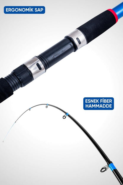 Hobi Kıyı Olta Takımı - 300cm 30-60gr Kamış + 4000'lik Olta Makinesi (XA4+BL300)