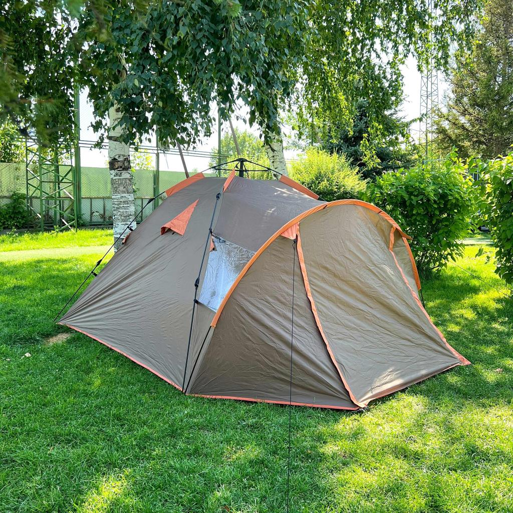 Iglo 4 Kişilik Çadır Argeus - Bagajlı Çift Tenteli -  Otomatik Kurulum - ARG-204 - 4 Mevsim