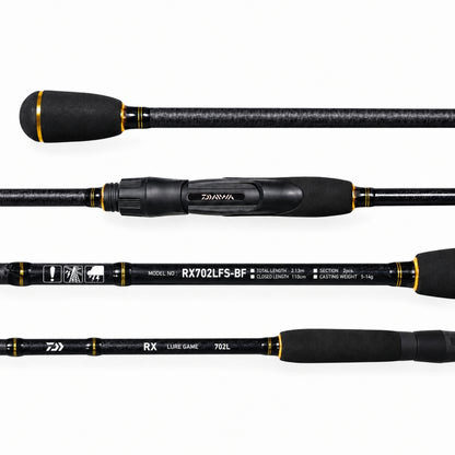 İki Parça Spin Olta Kamışı - Daiwa RX Lure Game BF - 213 cm 5/14 gr