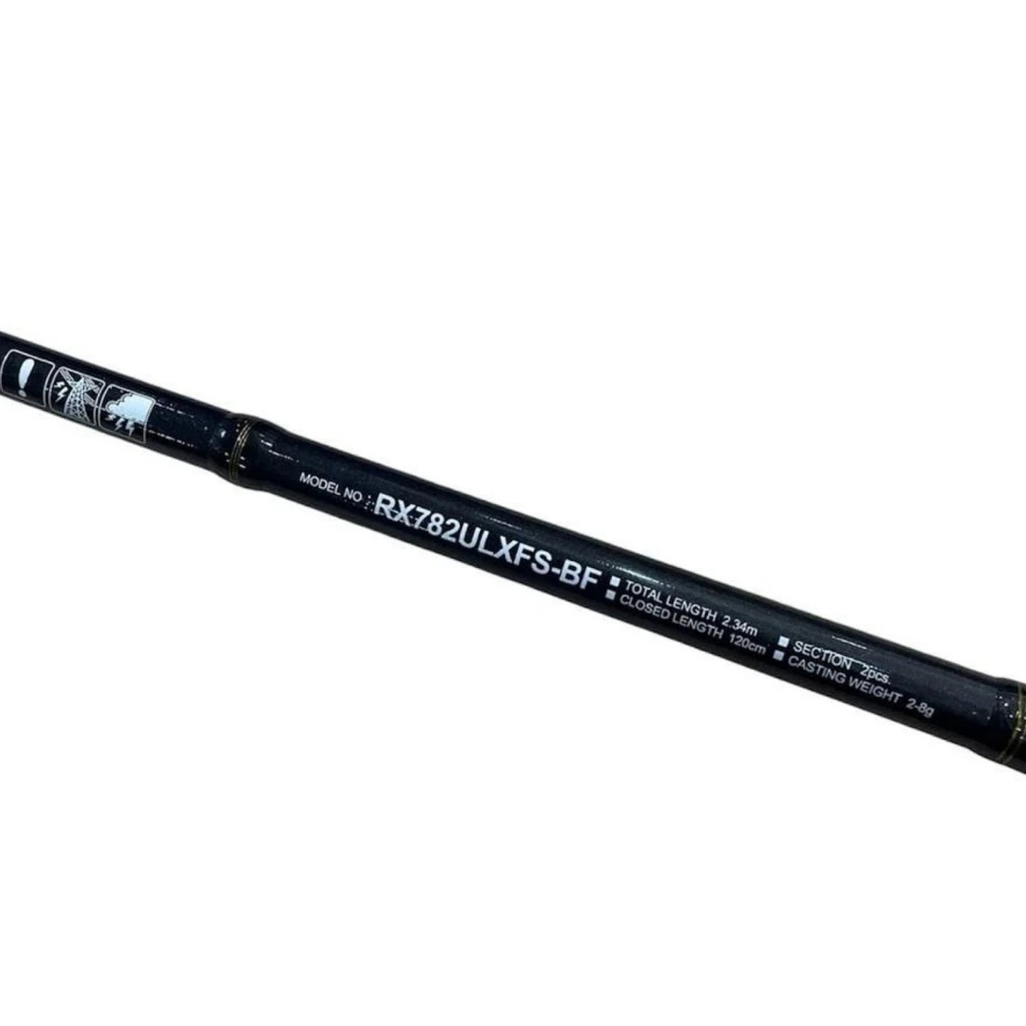 İki Parça Spin Olta Kamışı - Daiwa RX Lure Game BF - 234 cm 2/8 gr