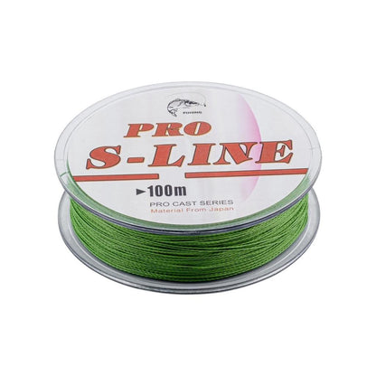 İp Örgü Misina - 4 Kat - Pro S-Line - 100mt - 0.35mm - 22,70kg Çeker
