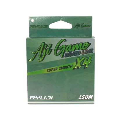 İp Örgü Misina - 4 Kat - Ryuji Aji Game - 150mt - Yeşil - 0.02mm