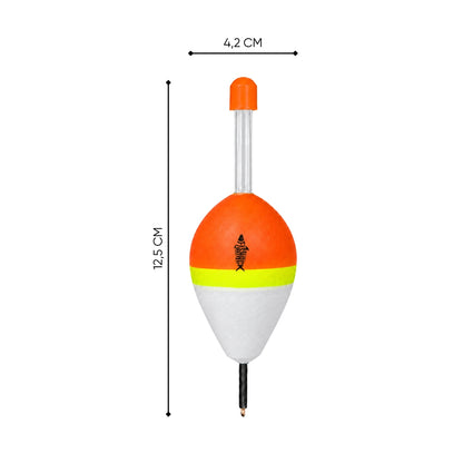 Işık Tüplü Olta Şamandırası - Fishack - (FSH-6030) - 5 Adet - 30 gr