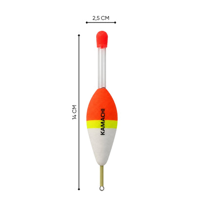 Işık Tüplü Olta Şamandırası - Kamachi - (6015) - 5 Adet - 15 gr