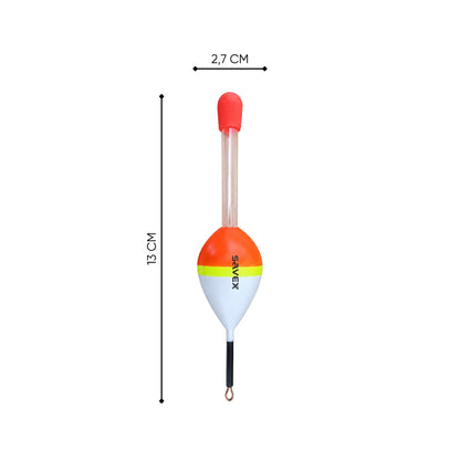 Işık Tüplü Olta Şamandırası - Savex - (6008-2) - 5 Adet - 8 gr