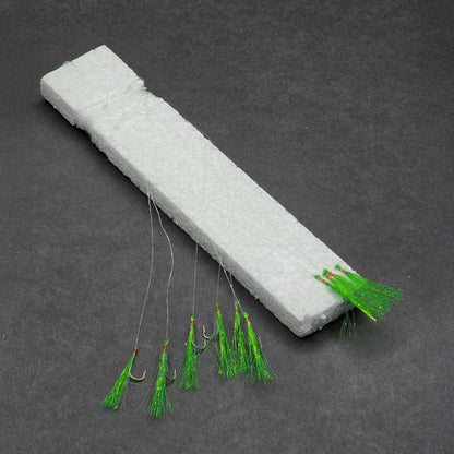 İstavrit Çapari Hazır Takımı - Fishack - On İğneli - Tüylü - 1 Adet