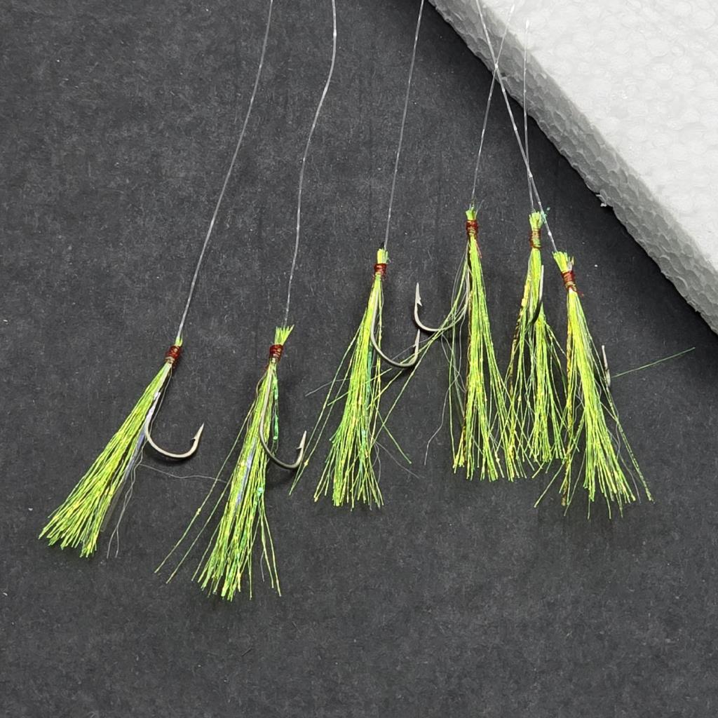 İstavrit Çapari Hazır Takımı - Fishack - On İğneli - Tüylü - 1 Adet