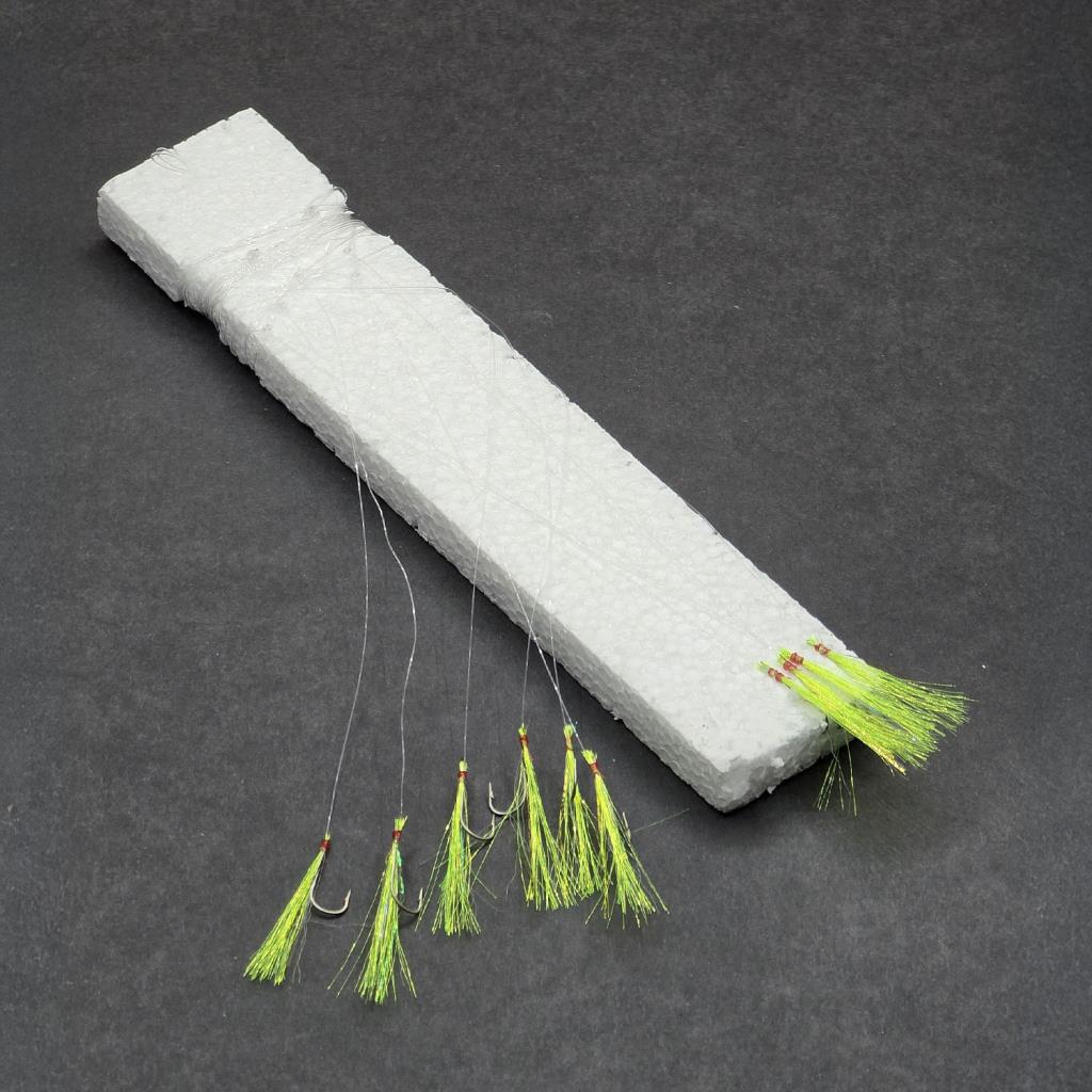 İstavrit Çapari Hazır Takımı - Fishack - On İğneli - Tüylü - 2'li